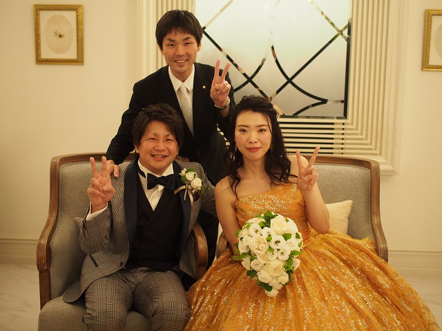 後輩の結婚式