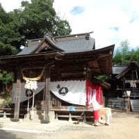 春日神社例大祭の準備