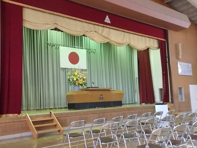 福島市立渡利中学校平成31年度第73回入学式