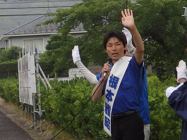 第19回福島市議会議員一般選挙の選挙戦7日目（最終日）