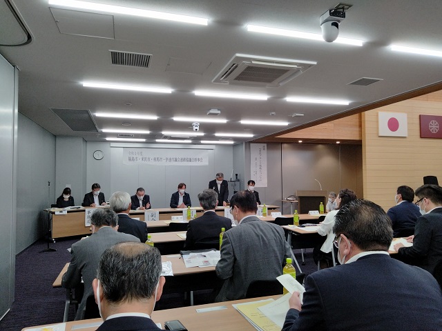 令和3年度福島市・米沢市・相馬市・伊達市議会連絡協議会幹事会