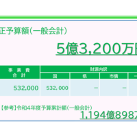 福島市令和4年度補正予算第3号（出典：　福島市公式ホームページ）