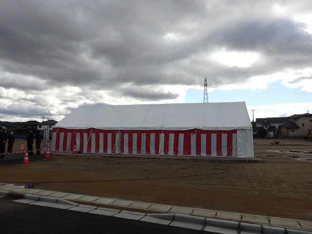 福島市役所清水支所立替工事安全祈願祭