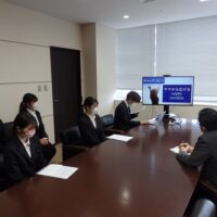 福島市長へ未来国会2022地区大会優勝報告