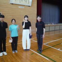 スポーツ・レクリエーション（インターン生と）