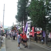 七社宮神社例大祭（山車の町内巡行）