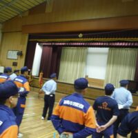 令和7年度福島市消防団第二方面隊規律訓練