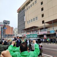 木幡浩候補の第一声