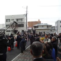 市長が任期満了に伴い退任