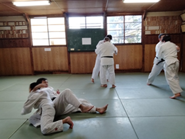 福島柔道文化研究所の鏡開き式