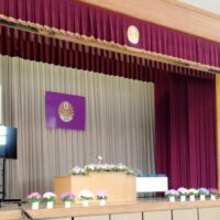 福島市立渡利小学校の令和7年度卒業証書授与式