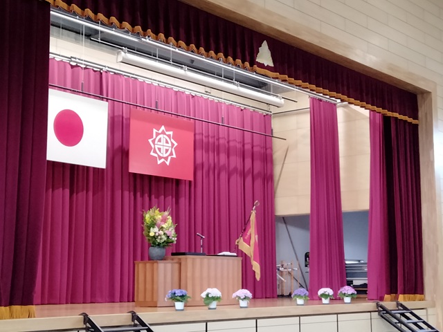 福島市立渡利中学校令和8年度第80回入学式