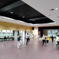 わらじおどりの練習