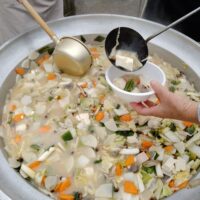渡利第三区町内会の芋煮会