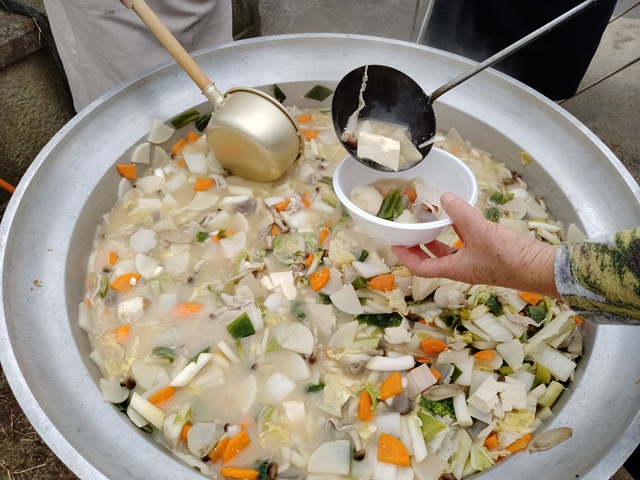 渡利第三区町内会の芋煮会